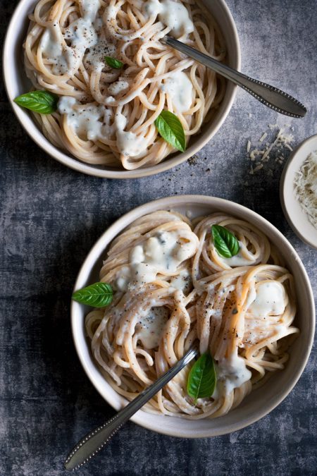 Spaghetti mit Gorgonzola_delightfoodstudio